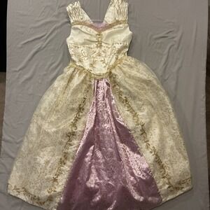 Disney Store Rapunzel Wedding Dress Costume Tangled Ever After Child Size M 7/8